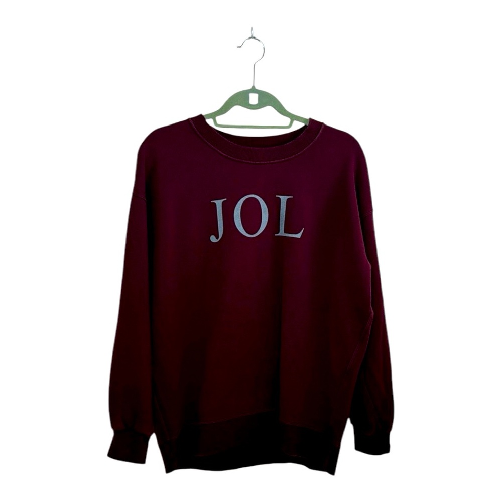 Lululemon “JOL” Burgundy Sweater Size Medium